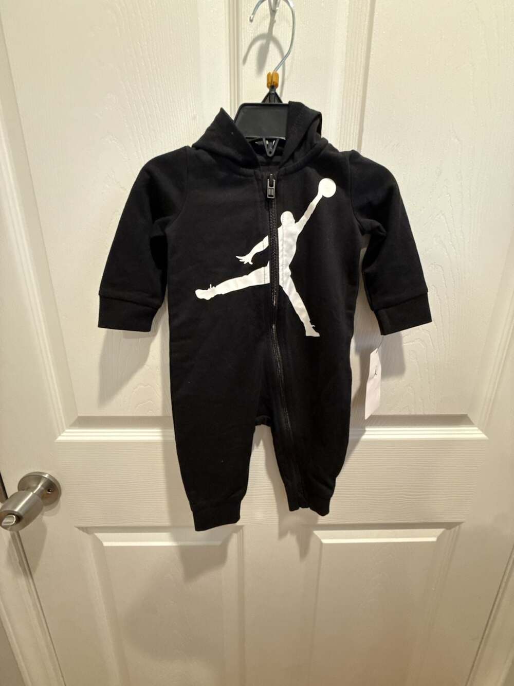 Jordan Baby Boys Full-Zip Jumpman Hooded Coverall